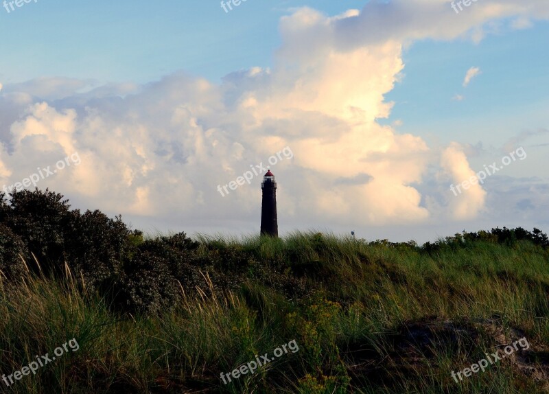 Lighthouse Beacon New Lighthouse Borkum Marine