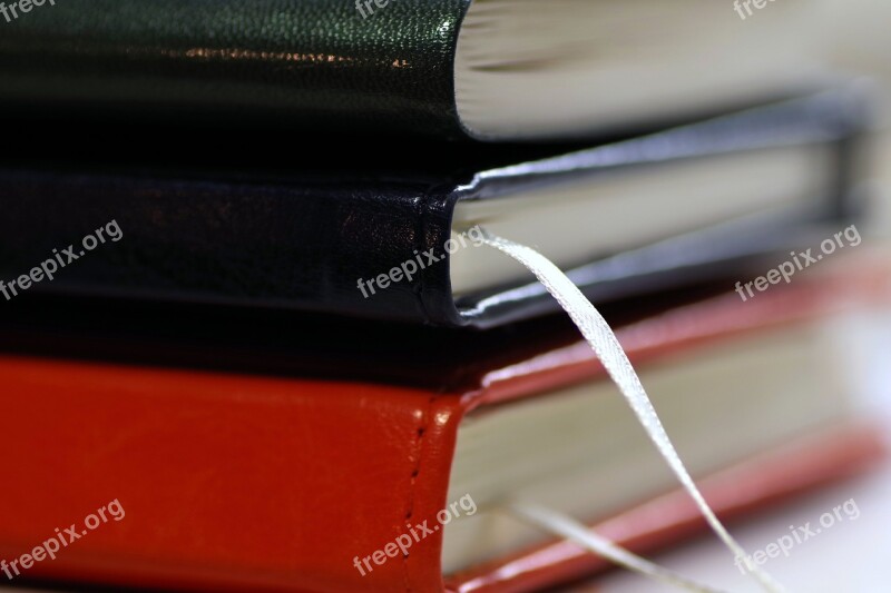 Notebooks Book Stack Office Notes