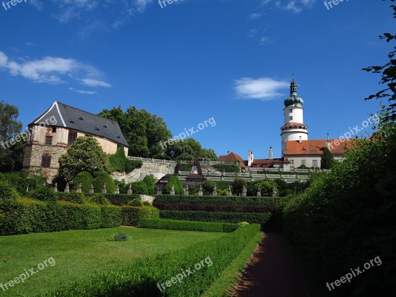 Garden Castle Garden Nove Mesto Nad Metuji Renaissance Statuary