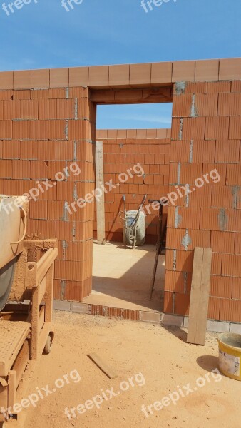 Site Brick Housebuilding Free Photos