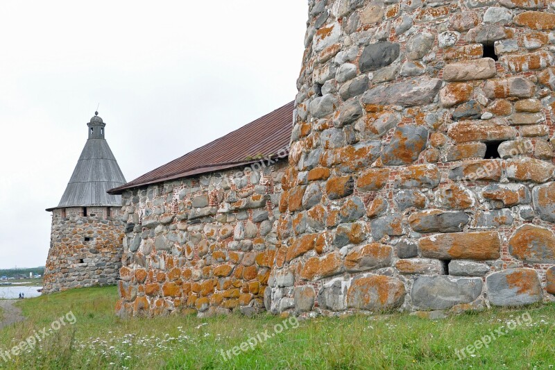 Russia Solovki Fortress Monastery Culture