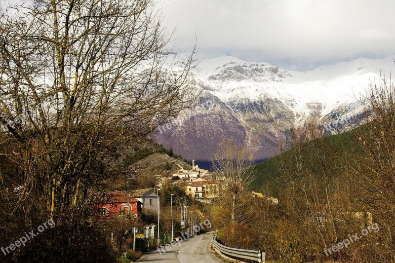 Camarda L'aquila Abruzzo Italy The Abruzzo National Park