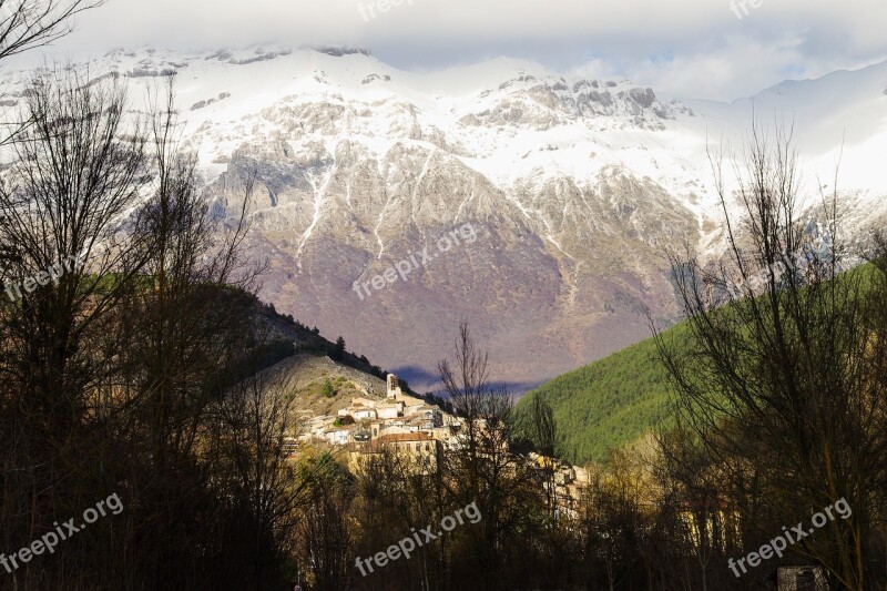 Camarda L'aquila Abruzzo Italy The Abruzzo National Park