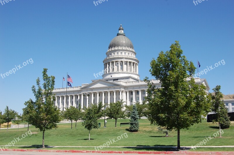 Salt Lake City State Capitol Building Utah Free Photos