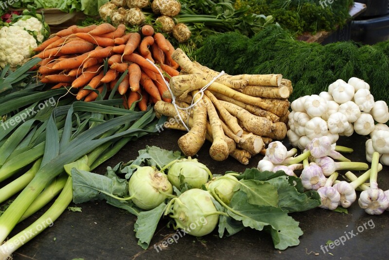 Bazaar Booth Shop Turnip Parsley Root