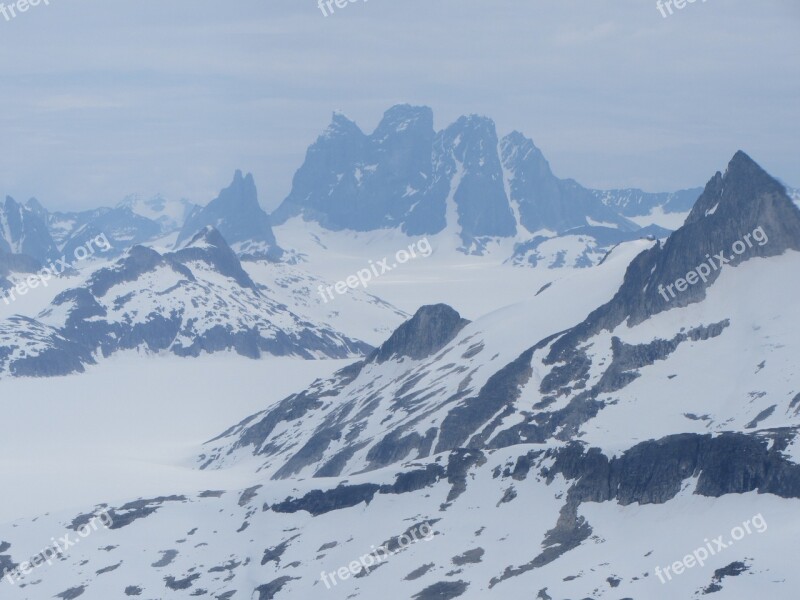 Alaska Glacier Ice Wilderness Free Photos