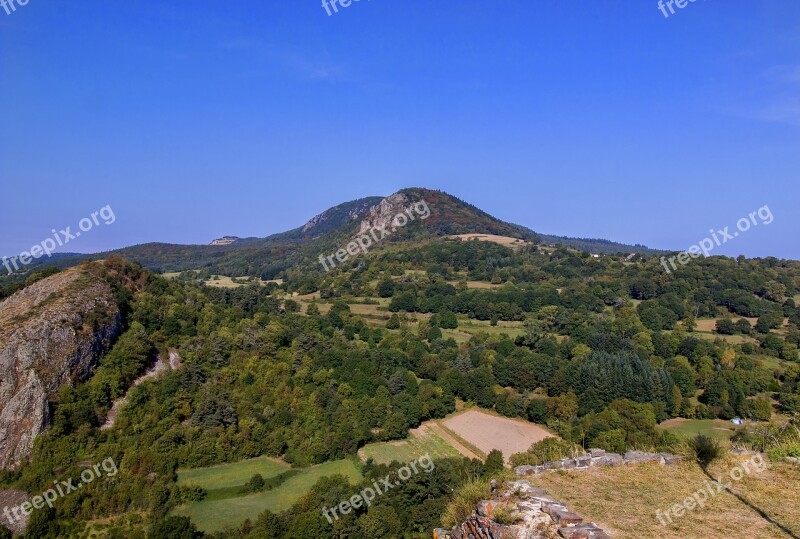 Artias Retournac Mountain France Nature