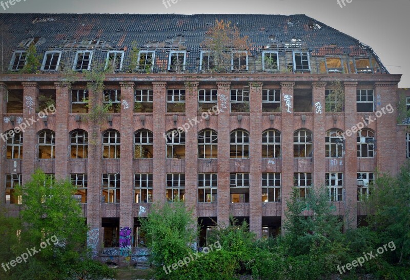 Lost Places Factory Pforphoto Graffiti Old