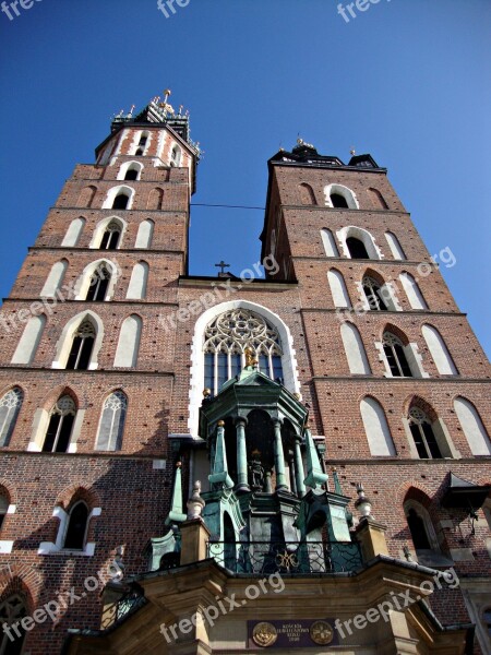 Kraków The Market Poland Monument Architecture