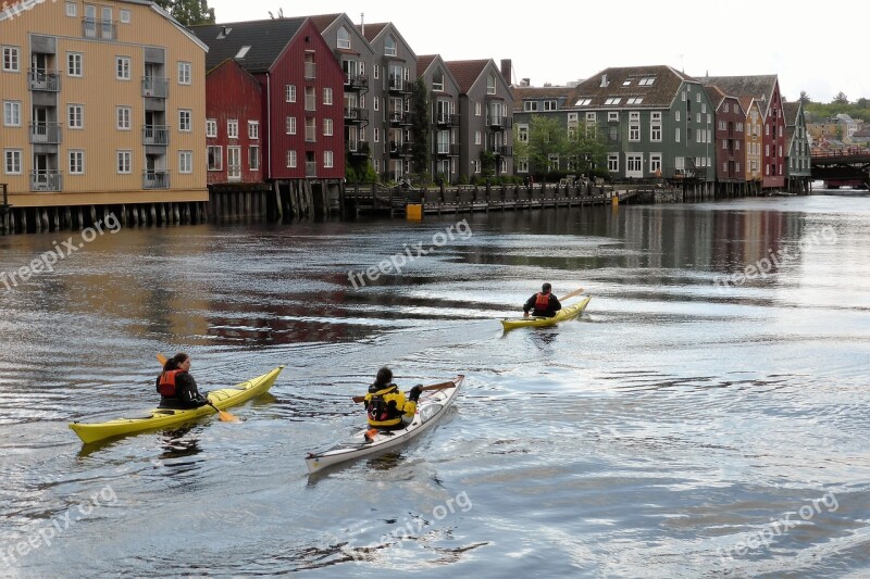 Sports Canoe Port Water Warehouses