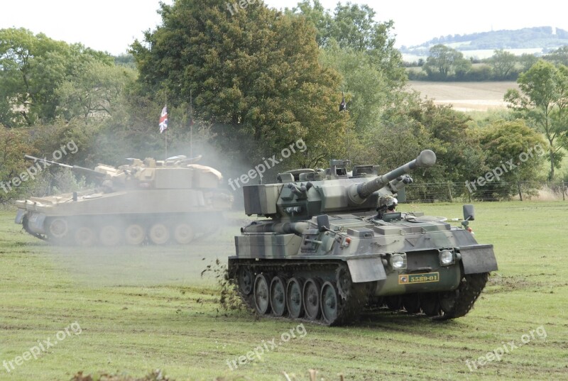 Uk Alvis Combat Vehicles Tank Weapon