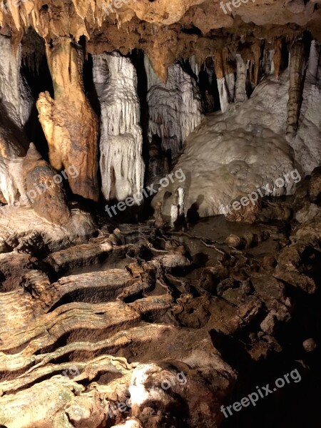 Cave Fossil Underground Prehistoric Rock