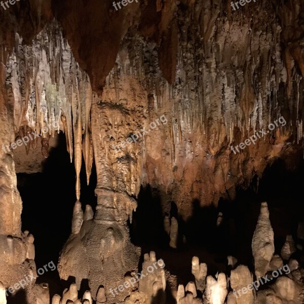 Cave Fossil Underground Prehistoric Rock