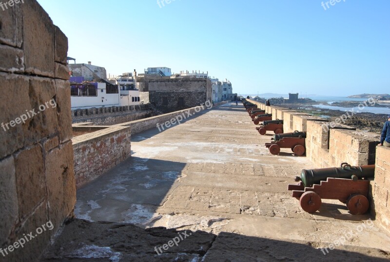 Morocco Essaouira Sea Guns Defense