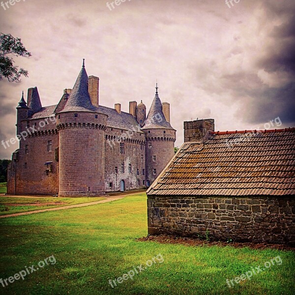 Brittany Finistère France Castle House