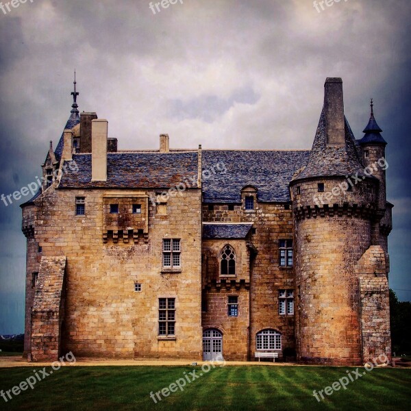 Brittany Finistère France Castle House