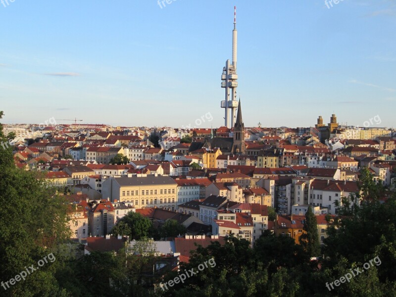 Prague City Sightseeing Czech Republic Buildings