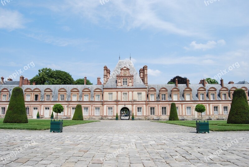 Castle Imposing Symmetrical Historically Free Photos