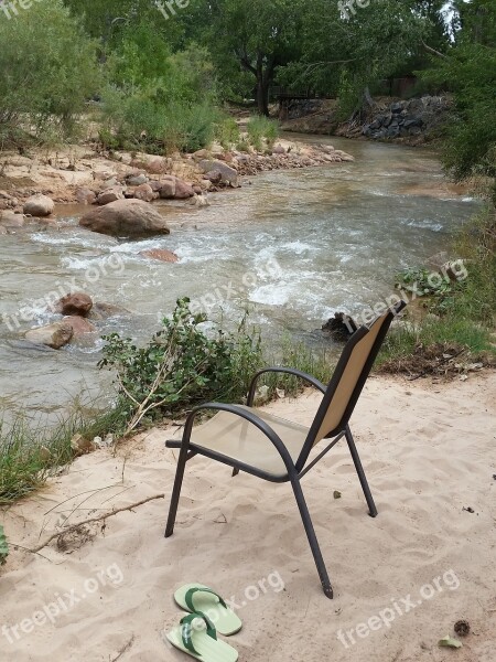 River Beach Sand Chair Sandals