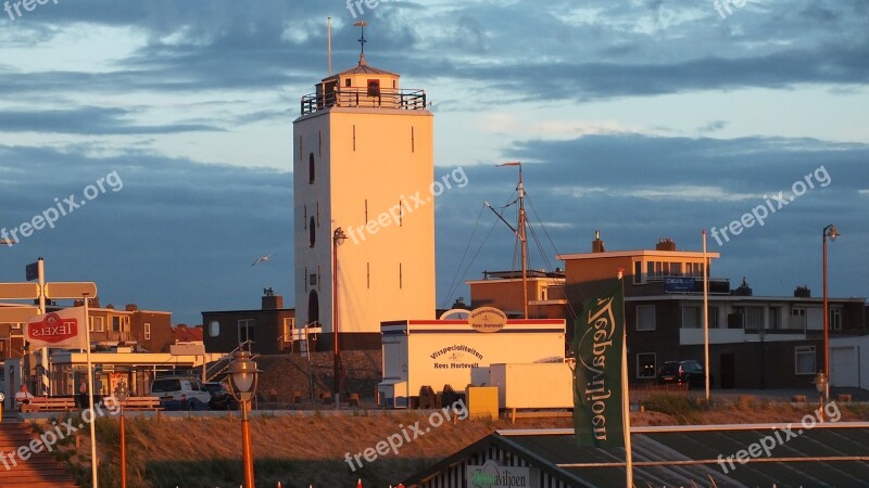 Katwijk Vuurbaak Holland Lighthouse Free Photos