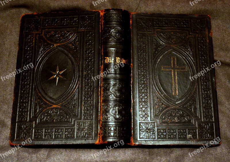 Bible Book Holy Scripture Religion Faith