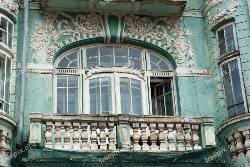 Varna Window Balcony Kamienica Sculpture