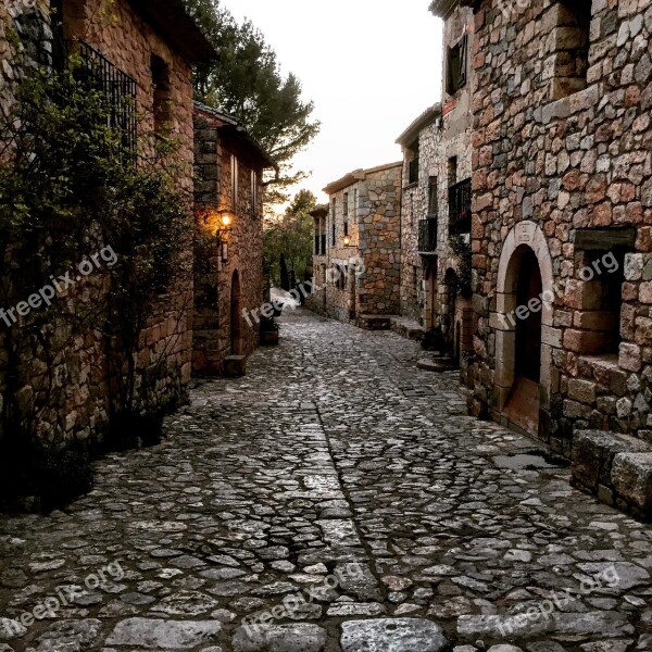 Siurana Landscape Catalonia Free Photos