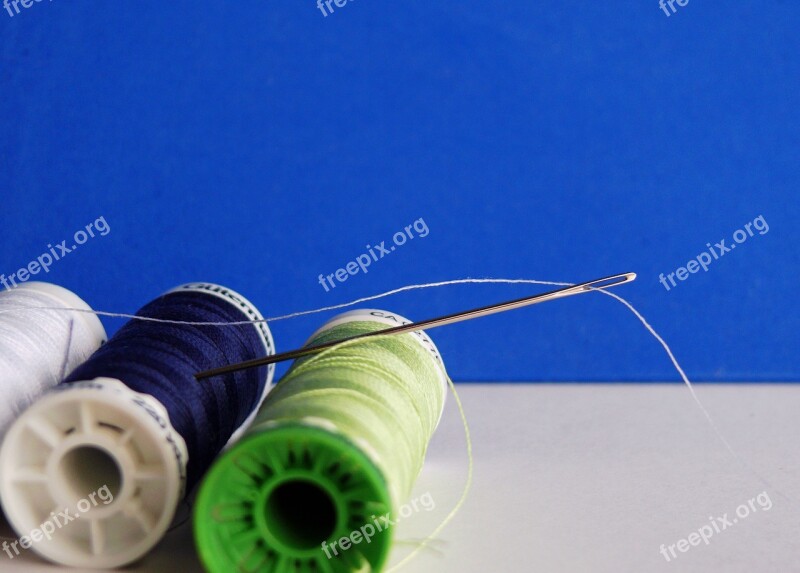 Needle Thread Needle And Thread Sew Hand Labor