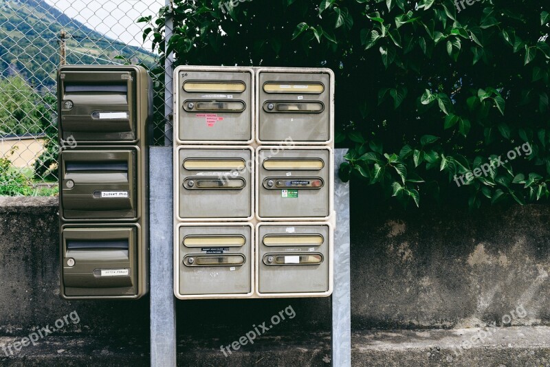 Mailboxes Post France Letter Mailbox