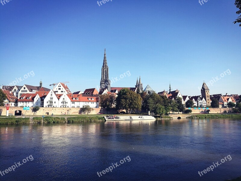 Ulm Münster Hell Sunny Day