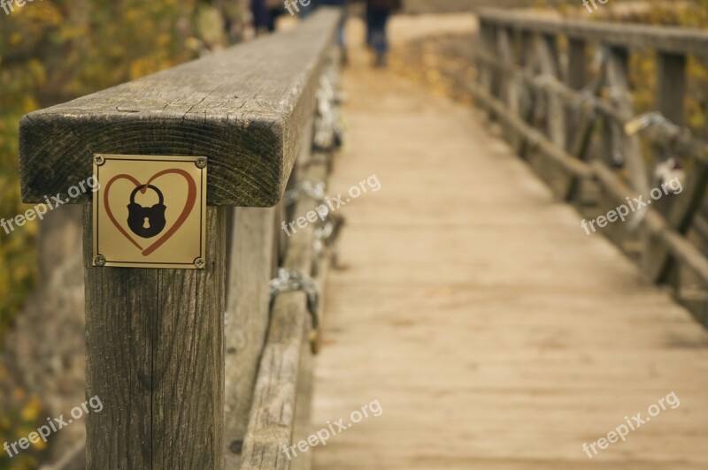 Love Bridge Romance Romantic Couple