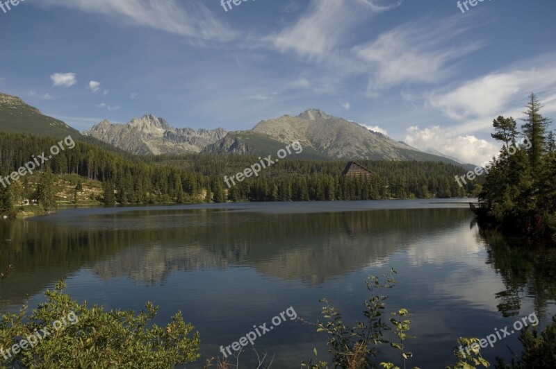 Lake Mountains Mountain Lake Nature Water