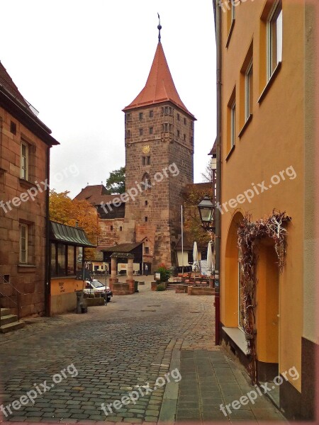 Nuremberg City Historic Center Building Germany