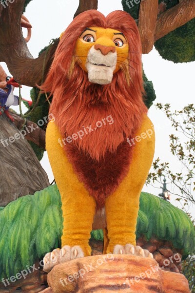 Lion King Lion Disney Paris Disneyland