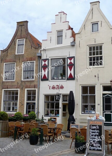 House Stepped Gable Netherlands Terrace Architecture