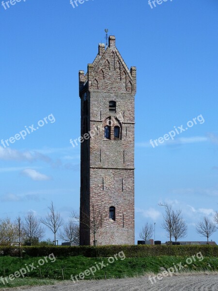 Tower Church Architecture Church Tower Netherlands