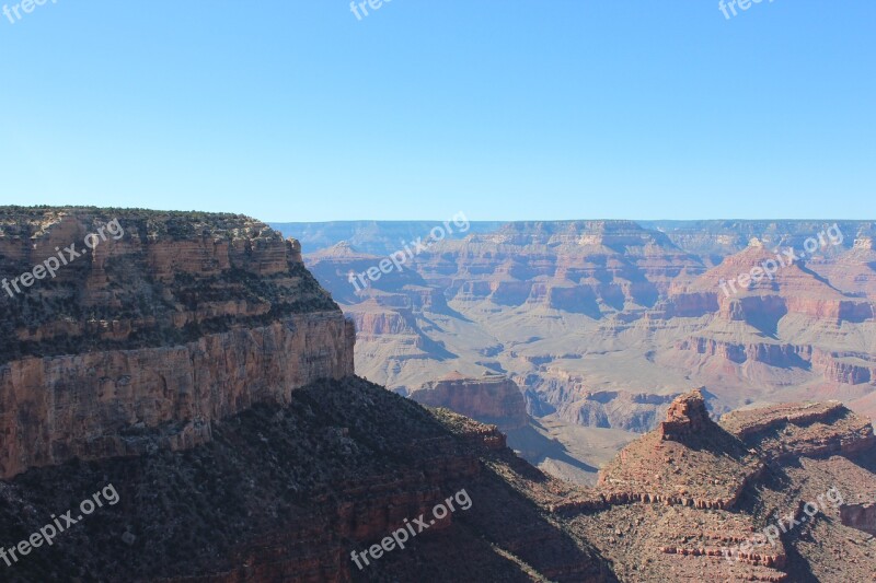 Grand Canyon Mountains Valley Free Photos