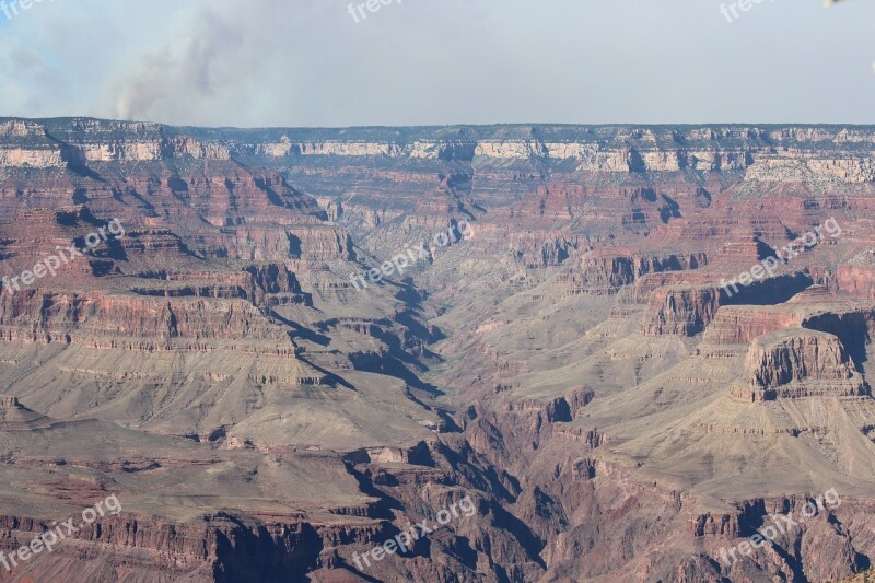 Grand Canyon Mountains Valley Free Photos