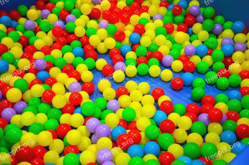 Balls Colors Colored Ball Games Kids