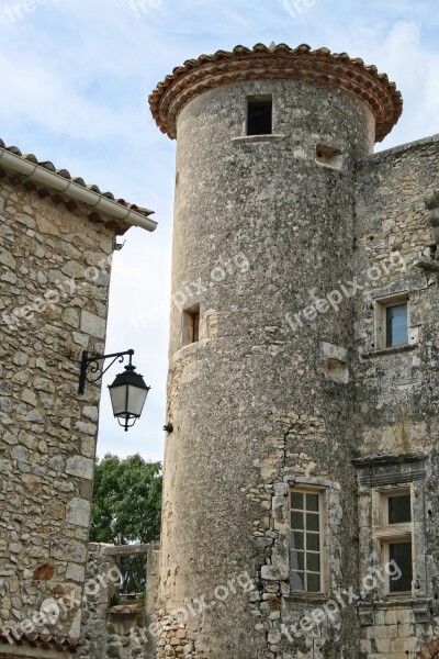 France Gard Provence Tower Lantern