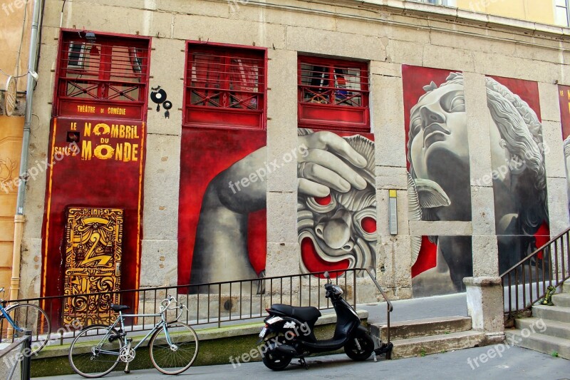 Theater Lyon France Historic Center City