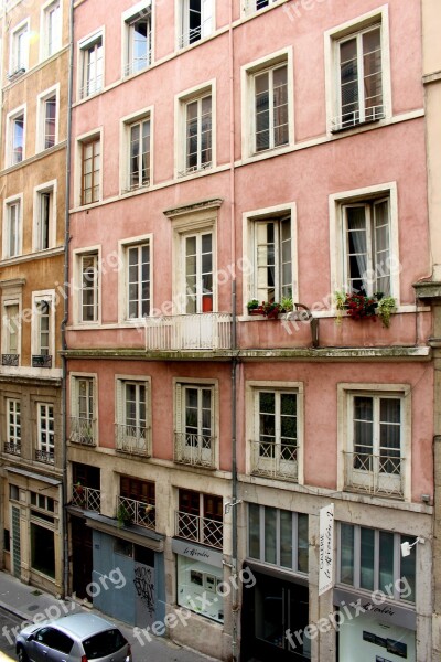 Lyon France Window Architecture City