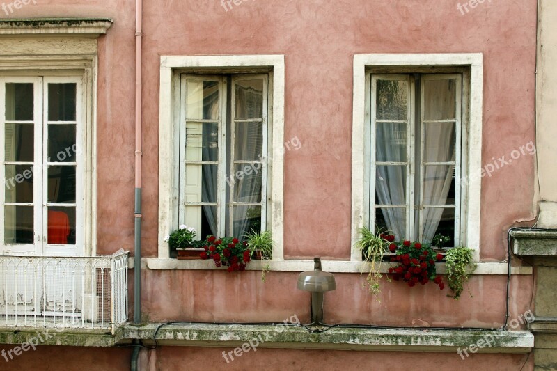 Lyon France Window Architecture City