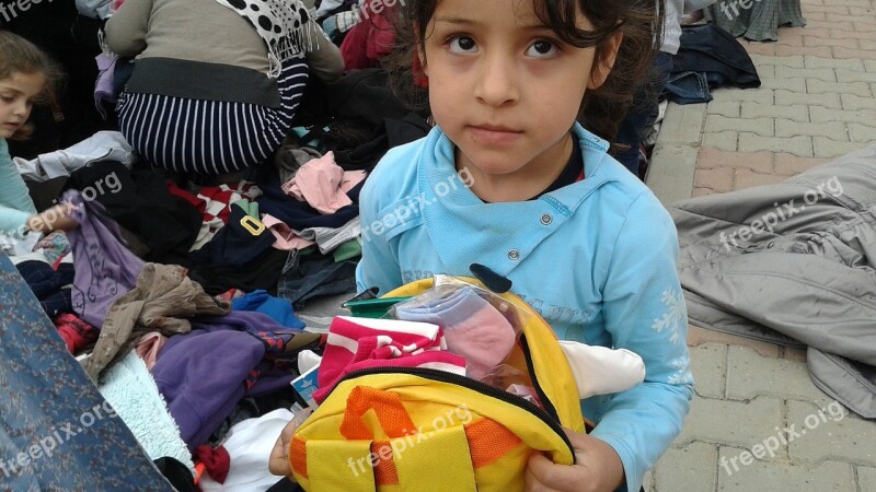 Syria Refugees Children's Bazaar Free Photos