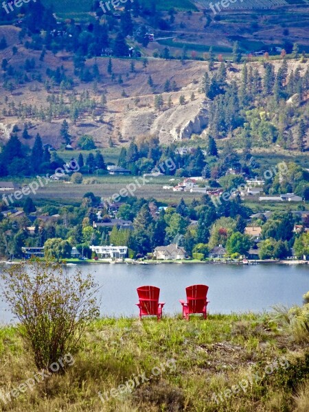 Chairs Vantage View Point Lookout