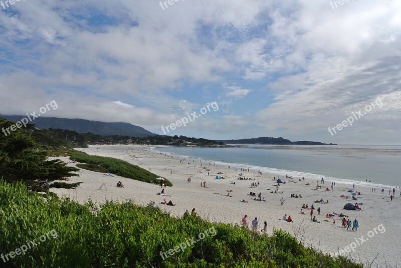 Carmel California Beach Pacific Usa