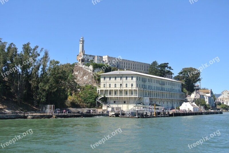 Alcatraz Prison San Fransisco California Usa