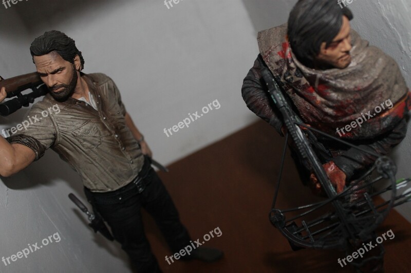 Miniatures Toys Walking Dead Free Photos