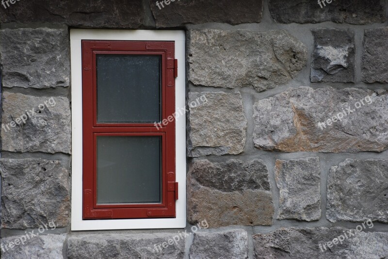 Window Rock Wall Wall Exterior Free Photos