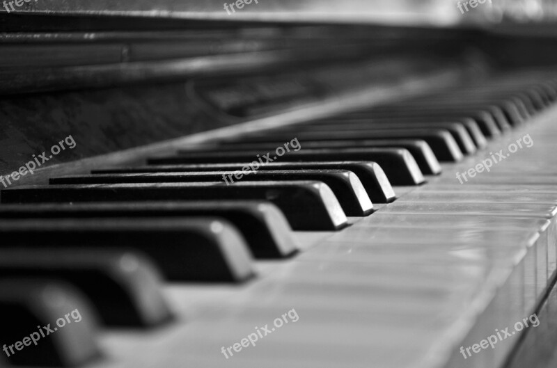 Piano Music Plan Keys Show